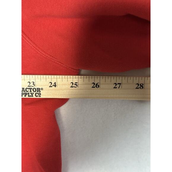 Nike Futura Spell Out Hoodie Red Black Men’s Size XL 2000’s Y2K - Picture 3 of 5